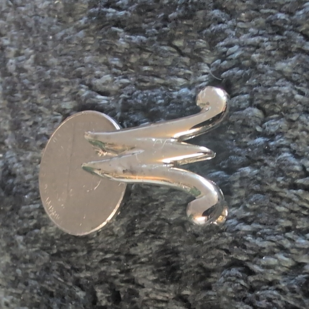VTG Sterling Initial Script M - Picture 3 of 3